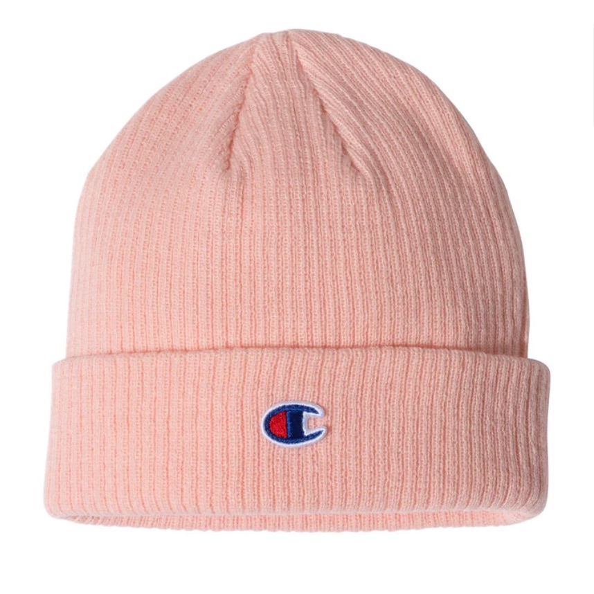 Light Pink Champion Beanie